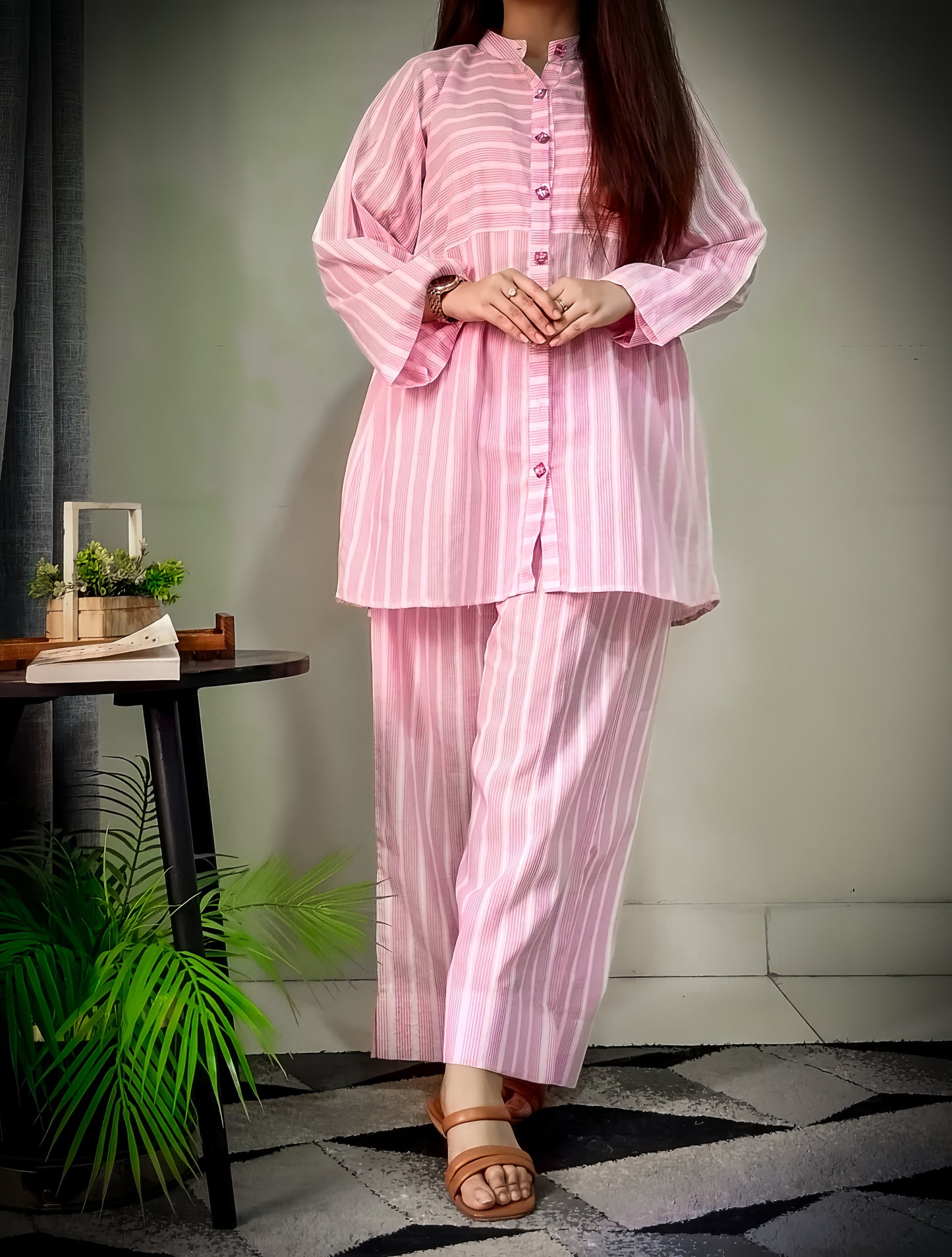 GUL E UMAY | CO-ORDS Set | Cambric Fabric / Stuff